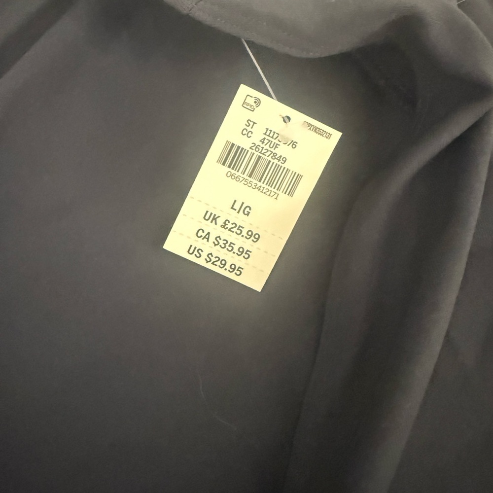 PINK Victoria's Secret charcoal gray  Top
